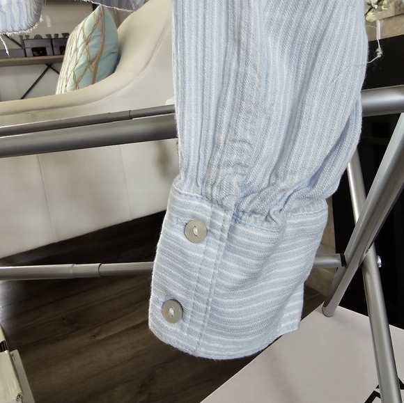 Striped Linen Blouse from Free People - Picture 4 of 5